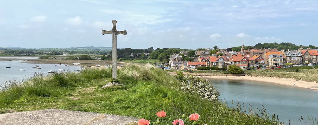 Alnmouth from Church Hill