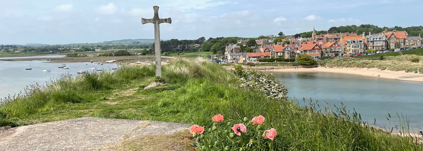 Alnmouth from Church Hill