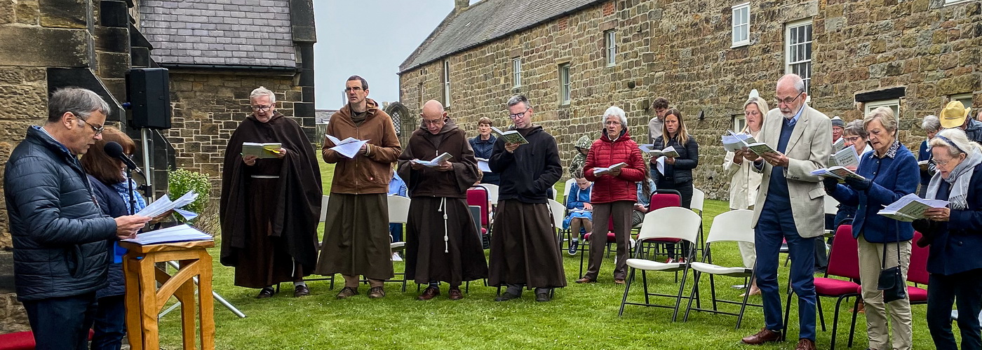 Outdoor Service at Alnmouth